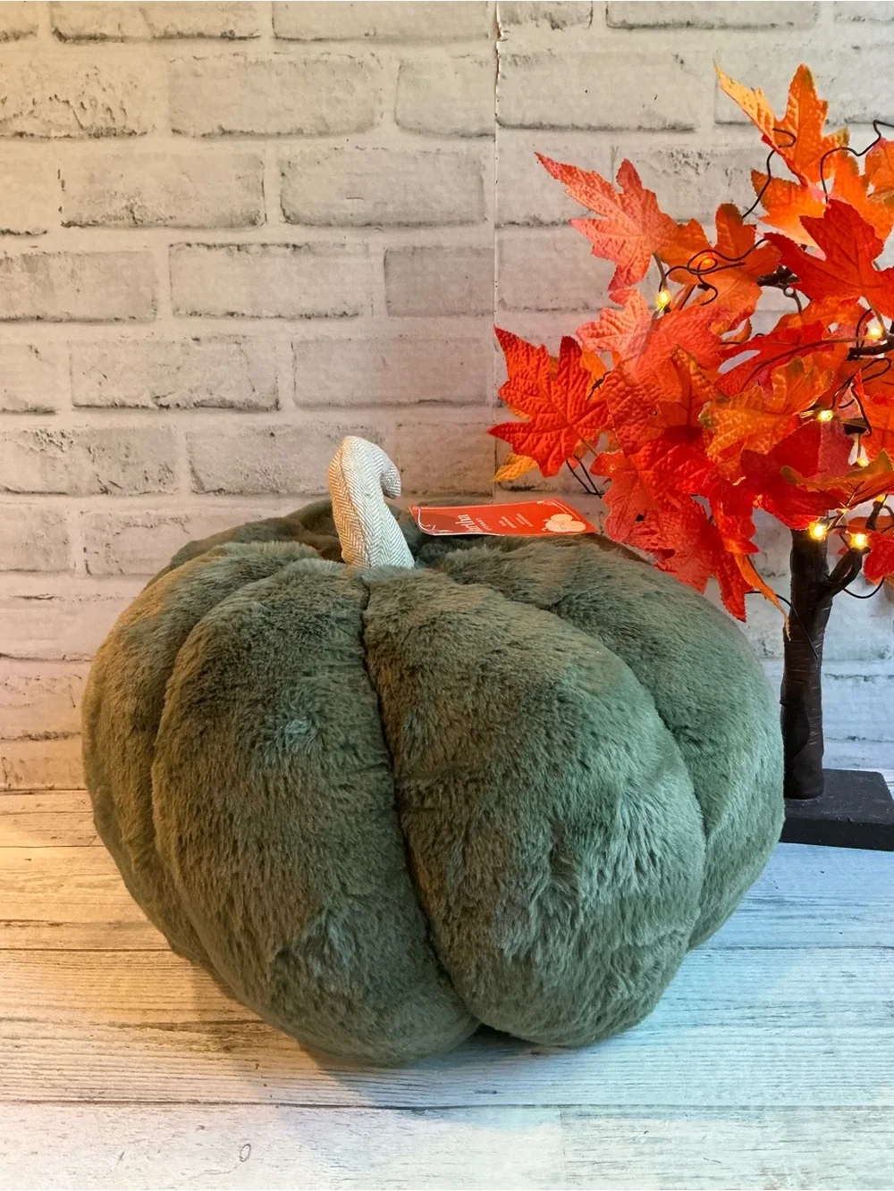 MARTHA STEWART 14x12 koda 3d harvest pumpkin pillow